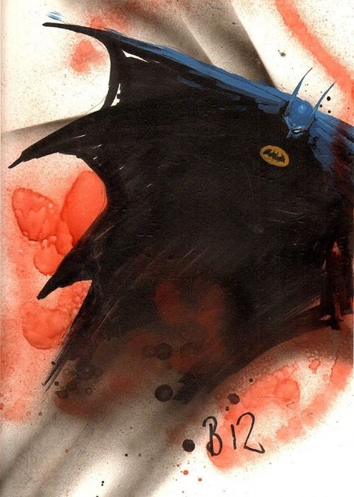 Simon Bisley Bat art.