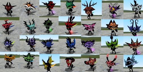 I&rsquo;ve created Patapon 3 models of uberheroes and darkheroes for Gmod only, just to share for yo
