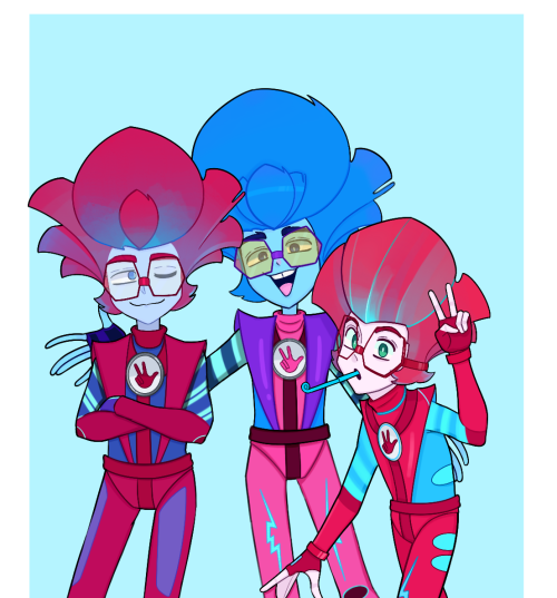 This Is MY Fictional Family: Fiyer 2, 3 And 1 (art From 2020)