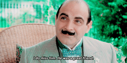 poirott:David Suchet on missing Poirot, Lorraine show, May 2 2017 [x] [x]
