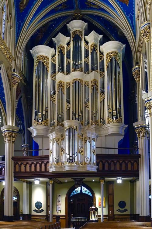 legendary-scholar:  Murdy family organ at The Basilica of the Sacred Heart in Notre Dame, Indiana, USA 🇺🇸 The Basilica of the Sacred Heart in Notre Dame, Indiana, is a Catholic church on the campus of the University of Notre Dame, also serving as