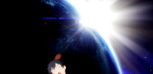 gardenoflights: Haruki and Uenoyama gay panicking into space~