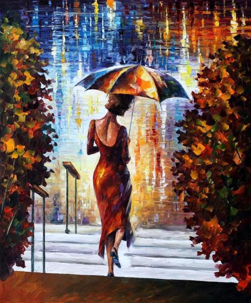best-things:  At The Steps by Leonid AfremovLink porn pictures