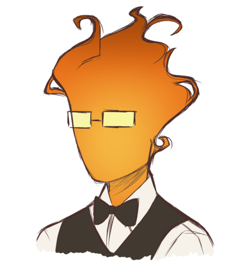 the-orchestra-pit-guy:I feel like even after all the fanart released of Grillby and Fuku there still