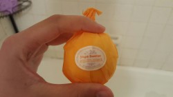 nsfwdomi:  Aroma therapy bath bomb and my