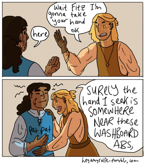 heyamyrolfe:Let’s not forget the real Fool’s Quest™god I caught this moment on my reread and snorted