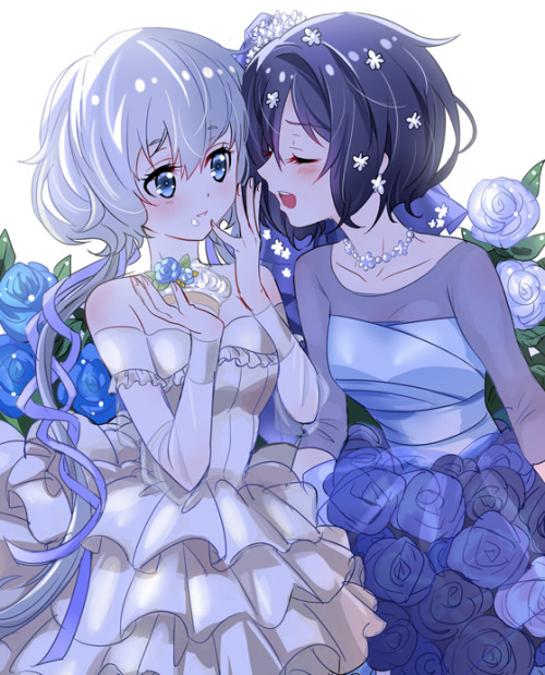 ✧･ﾟ: *✧ Two Cute Brides ✧ *:･ﾟ✧♡ Characters ♡ : Junko Konno ♥ Ai Mizuno ♢ Anime ♢ : Zombie La