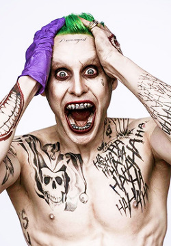 dcumovies:  New Leaked Unreleased Joker &amp; Harley Quinn Photo x