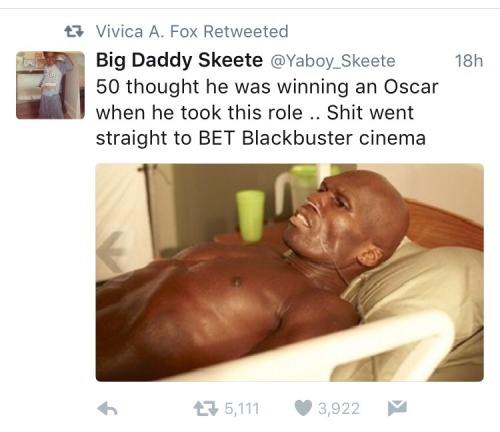 bishopmyles:  kainecarter:  princecharmed:  I’m screaming at vivica a fox retweeting this lmfaoooo     lmfaooooooooooo