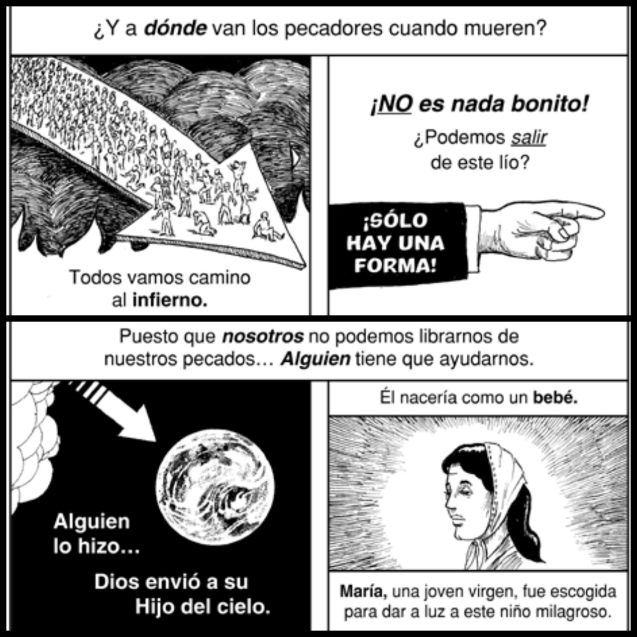 gaab-green:  ¿Algo en común? | CHICK PUBLICATIONSEste es un buen tratado para evangelizar