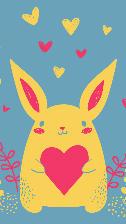 Pan and Bi Bunny Backgrounds!Free to use!