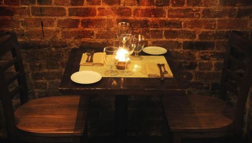 “Come on, what?” you asked with a small laugh.“Place is ours for the night,”