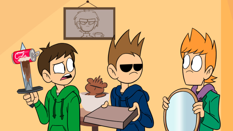 Love through a mirror (Speed Paint) //Eddsworld x Ellsworld// {Matt x