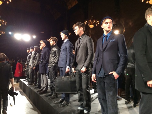 After more than two hours on the block, this crop of male models lamented NYFW&rsquo;s collaborative