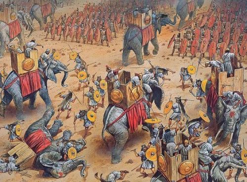 greatmilitarybattles: THE BATTLE OF ZAMA: 202 BCfought outside Carthage between a Roman Army under S