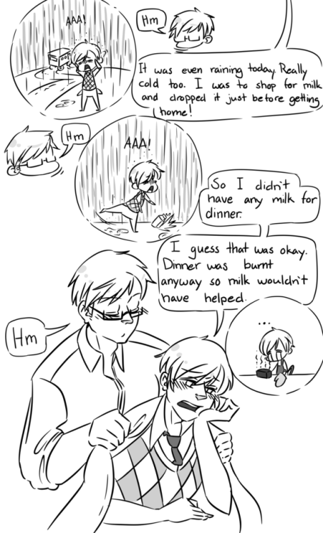 Based on @vyra-finn ‘s lovely little text about Fin having the worst day but the best husband. :3 I’