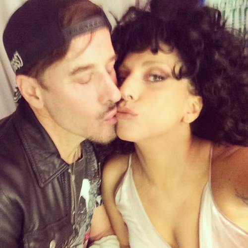 ladyxgaga:  @ladygaga: Berlin was so fun with my friend. @skstudly now it’s time to tear up the UK! #gagaKLEIN #artistlove 