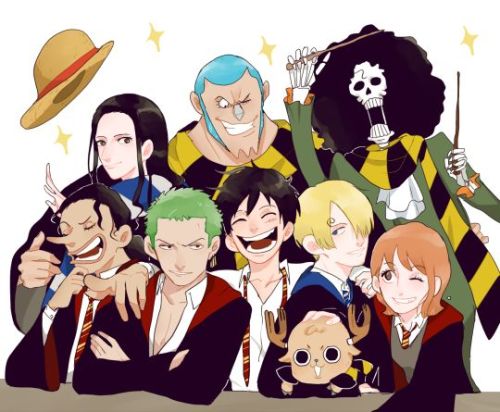 onepiece-mood - One Piece x Hogwarts