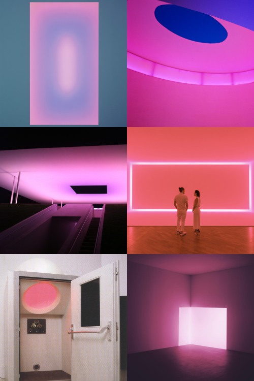 ponyosbucket - JAMES TURRELL // WORKS IN PINK// Shanta Pink...