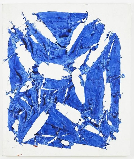 Tabula by Simon Hantai , 1980, acrylic paint on canvas, 113.7 x 96.5 cm