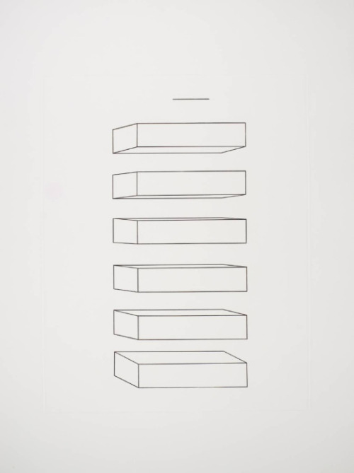baja-baja: Donald Judd, Untitled, 1967 Stainless steel and Plexiglass, ten units, 9 1/8&quot; x 