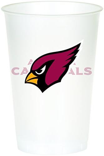 creative-converting.plasticcups.biz/Creative Converting 8 Count Arizona Cardinals Printed Pl