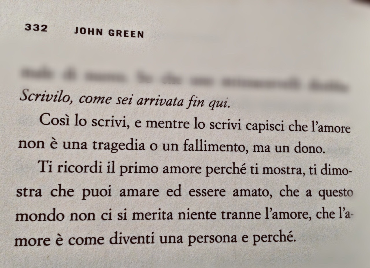 Noemi John Green Tartarughe All Infinito