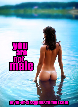 feminizationfantasymtf:  long69john: It’s true!! Male to female transformation. You want this and so much more…..  Become a woman and feminize your mind to the point of no return Once you start to feminize there is no way back.  