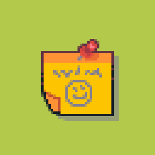 642 Tiny Things To Draw: Sticky Note!