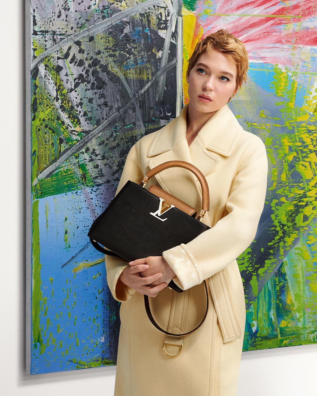 Léa Seydoux Daily — Lea Seydoux by Gerhard Richter for Louis Vuitton