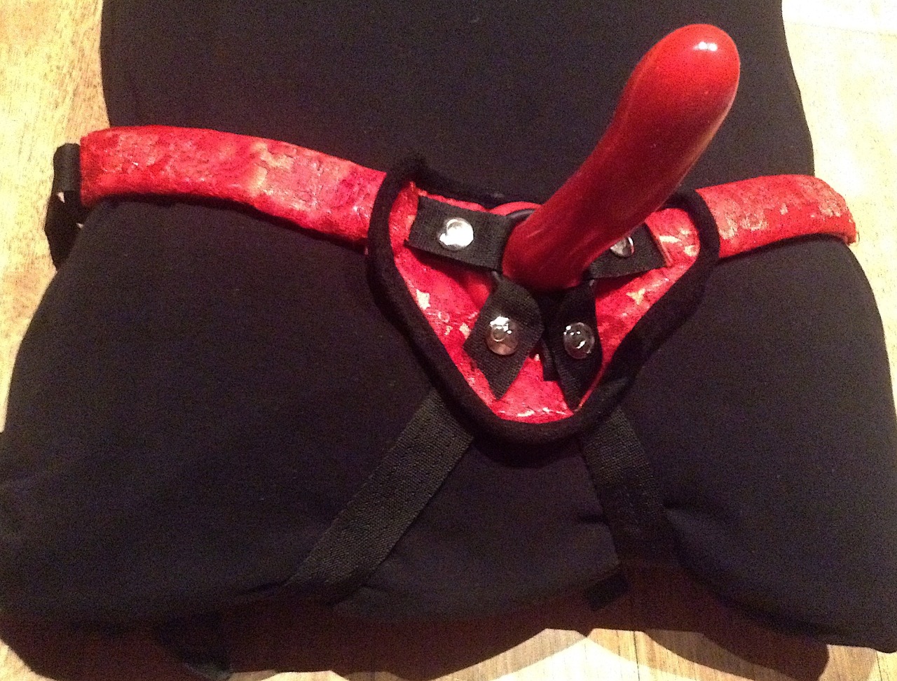 Pillow Princess Reviews — Red Alert a review of the Sportsheets Red Lace... pic