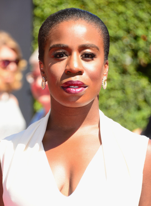 soph-okonedo:  Uzo Aduba attends the 2014 Creative Arts Emmy Awards at Nokia Theatre L.A. Live on August 16, 2014 