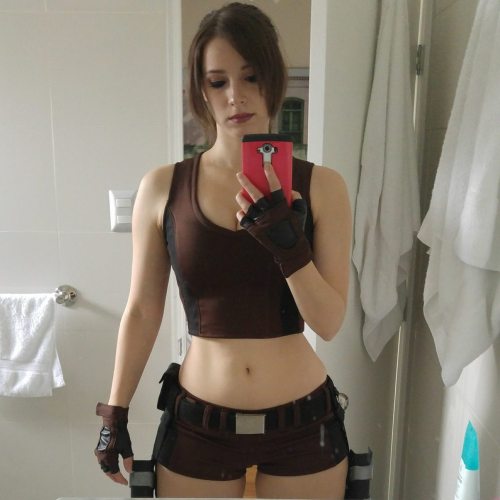 Enji Night is Lara Croft .. Watch more hot girls live for free with no tipping required on FreeBestC