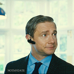notmydate:  Martin Freeman | Oliver Chamberlain He’s just one reaction gif after another. 