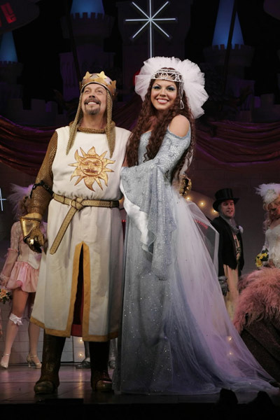 lisavitus:My dream role: The Lady Of The Lake from Spamalot! Yep, I’m one of those girls!