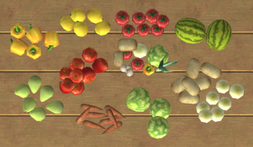 Objects by SimLaughLove &amp; Nolan-Sims from the Cottage Garden PTS pack. Included are the