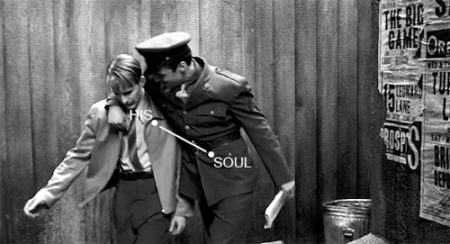 lostsarge: or rather “no, not without you!” (1 Samuel 18:1)