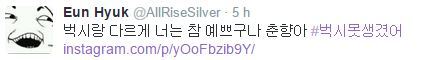 152401 Tweet : Eunhyuk