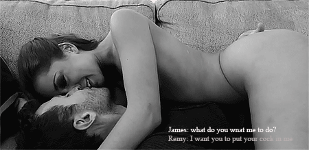 deenme:Things like this is what sets James apart for me.The communication, the desire to please while at the same time being dominant…so sexy.