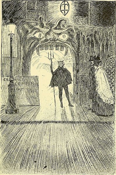 Illustration from the book Bohemian Paris of to-day written by William Chambers Morrow and illustrat