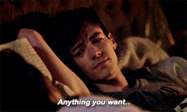 parisblakestuff: The way he said this was e..ver..y..thing