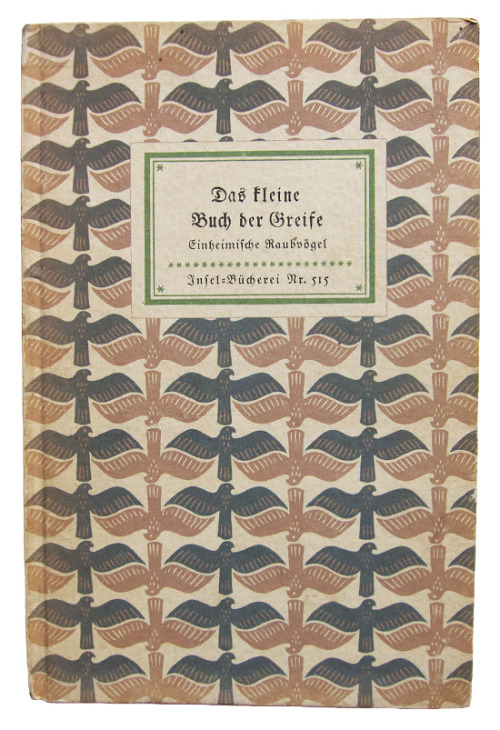 design-is-fine:Field Guides, World of mushrooms, gems and raptors, 1930s. Insel Verlag Germany. Via 