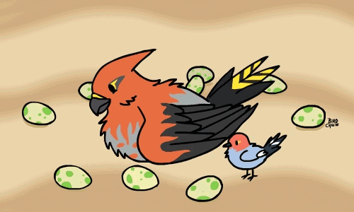 birdcheese:Why can’t Talonflame sit on all these eggs?