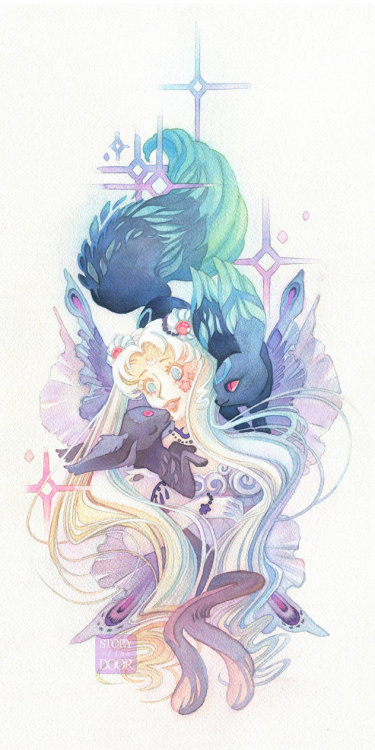 storyofthedoor: Still working on portfolio updates. I really love Sailor Moon, I think this is the f