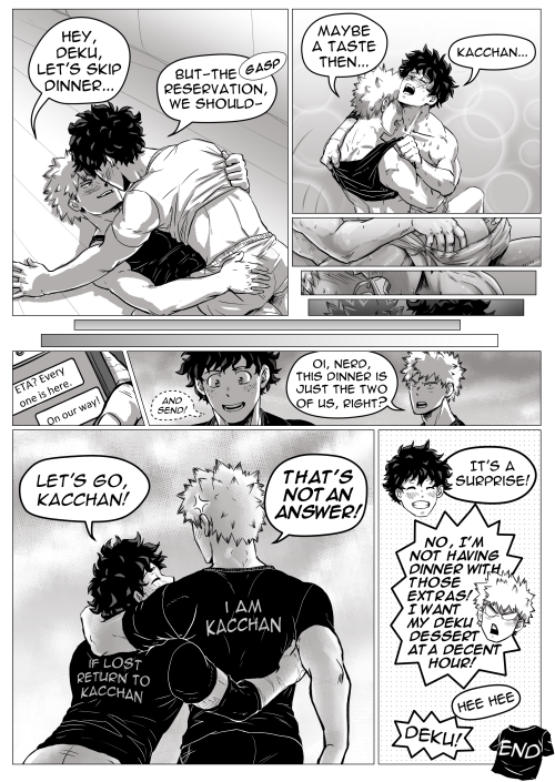 BKDK Comic: Many Happy Returns of the Day, Kacchan!  Recently got into BNHA/MHA and fell in lov