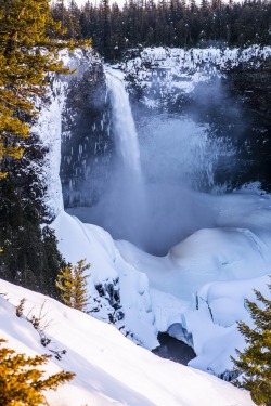 maureen2musings:  Helmcken Falls Winter 