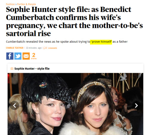 Ballsy: So, The Evening Standard (Anna Wintour Connection) Just Did A Style Article On SH Based On The
