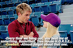 uglyandpermanent:  Josh: Okay, what was that?Maddie: What do you mean? That was, you know, you fulfilling a dream and me not getting in the way. 