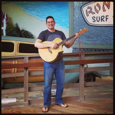 The Ron Jon Surf Shop gigs were even better than last year! Lots of great feedback from the employees and customers. They made me feel like a rock star.