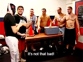 Porn mithen-gifs-wrestling:  Kevin and beer: a photos